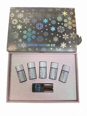 Anastasia Beverly Hills Iridescent Loose Glitter Kit - Silver Holographic Set